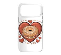 Custodia per iPhone 17 Pro Max Bagel Lover Breakfast Foodie Brunch Everything Bagel