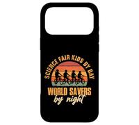 Custodia per iPhone 17 Pro Max Bambini della Fiera della scienza di giorno, Risparmiatori