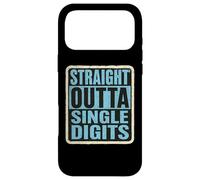 Custodia per iPhone 17 Pro Max Bambini divertenti per il decimo compleanno di Straight Outta Single Digits Boys