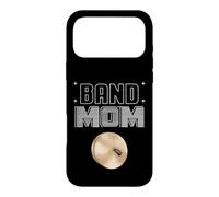 Custodia per iPhone 17 Pro Max Band Mom, Marching Band Mama, la madre della simpatica suonatrice di piatti