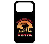 Custodia per iPhone 17 Pro Max Bandiera del Kenya, Big Five Kenya Pride Wildlife Safari