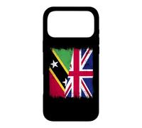 Custodia per iPhone 17 Pro Max Bandiera del Regno Unito Saint Kitts e Nevis Patrimonio Britannico Kittitian