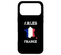 Custodia per iPhone 17 Pro Max Bandiera della Francia invecchiata Arles Pride