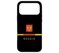 Custodia per iPhone 17 Pro Max Bandiera della Russia Stemma Logo Art Russo Citizen Souvenir
