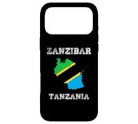 Custodia per iPhone 17 Pro Max Bandiera della Tanzania Distressed Zanzibar Pride