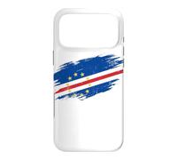 Custodia per iPhone 17 Pro Max Bandiera di Capo Verde con grafica grunge invecchiata