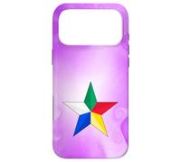 Custodia per iPhone 17 Pro Max Bandiera Drusen, Al Muwahhidun, Drusi stella simbolo bandiera Druze