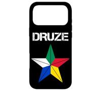 Custodia per iPhone 17 Pro Max Bandiera Drusen, Al Muwahhidun, Druzen stella simbolo bandiera Druze