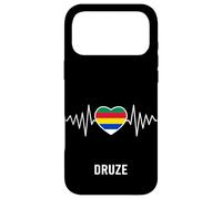 Custodia per iPhone 17 Pro Max Bandiera Drusen, Al Muwahhidun, Druzen stella simbolo bandiera Druze