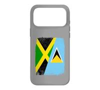 Custodia per iPhone 17 Pro Max Bandiera giamaicana di San Luciano Giamaica St Lucia