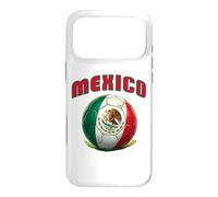 Custodia per iPhone 17 Pro Max Bandiera messicana palla Tricolore Viva Messico Fan Orgullo Mexicano