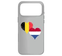 Custodia per iPhone 17 Pro Max Bandiera Paesi Bassi Belgio per Orgoglioso Olandese Belga