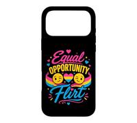 Custodia per iPhone 17 Pro Max Bandiera pansessuale per pari opportunità Flirt
