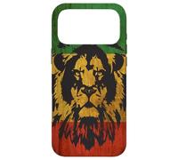 Custodia per iPhone 17 Pro Max Bandiera Rasta Reggae Lion Giamaica per amante dei rastafari