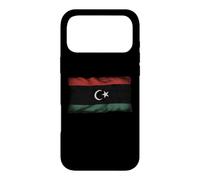 Custodia per iPhone 17 Pro Max Bandiera Vintage della Libia Distressed Orgoglioso Patriota