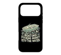 Custodia per iPhone 17 Pro Max Barca versando soldi in acqua motoscafo capitano