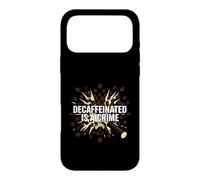 Custodia per iPhone 17 Pro Max Barista Espresso Decaffeinated Is A Crime