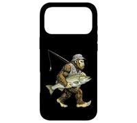 Custodia per iPhone 17 Pro Max Barramundi Bigfoot Pescatore Sasquatch Pesca in acqua salata