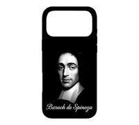 Custodia per iPhone 17 Pro Max Baruch de Spinoza Filosofia Razionalista Ritratto