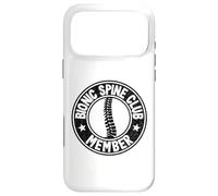 Custodia per iPhone 17 Pro Max Barzellette dei membri del Bionic Spine Club Divertente recupero di chirurgia alla schiena