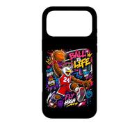 Custodia per iPhone 17 Pro Max Basketball Geeks Slam Dunk Player Streetwear Graffiti Art