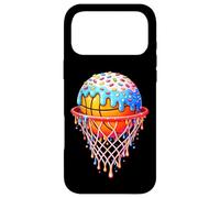 Custodia per iPhone 17 Pro Max Basketball Ice Cream Drip Sport Player Men Women Kids