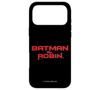 Custodia per iPhone 17 Pro Max Batman and Robin (1997) logo