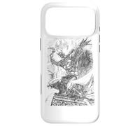 Custodia per iPhone 17 Pro Max Batman Pencil Batarang Throw Illustration