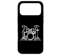 Custodia per iPhone 17 Pro Max Batteria Line Art Musicista