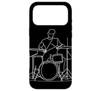 Custodia per iPhone 17 Pro Max Batterista Disegno Banda Musicale