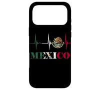 Custodia per iPhone 17 Pro Max Battito cardiaco ECG Impulso Messico Emblema Messico Bandiera Mexico Orgoglio messicano
