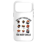Custodia per iPhone 17 Pro Max BBQ Pit Master Divertente che non si possono mai avere troppe griglie