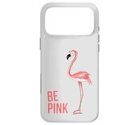Custodia per iPhone 17 Pro Max Be Pink Cool Funny Funky Trendy Fenicottero