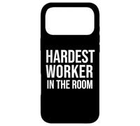 Custodia per iPhone 17 Pro Max Be the Hardest Worker in the Room Award Workout Motivation