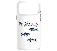 Custodia per iPhone 17 Pro Max Be The One That Turns The Other Way Inspirational Citazione