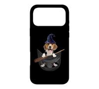 Custodia per iPhone 17 Pro Max Beagle Dog In The Pocket Witch Hat Halloween