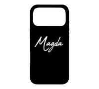 Custodia per iPhone 17 Pro Max Beautiful Handwritten Font Magda Calligraphy