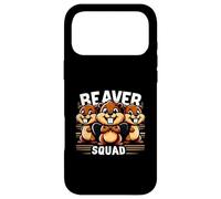 Custodia per iPhone 17 Pro Max Beaver Squad Tre Beaver Amici Divertenti Compagni di squadra