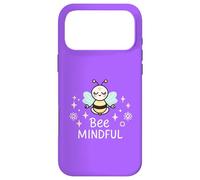 Custodia per iPhone 17 Pro Max Bee Mindful Motivational Be Mindful Mindfulness Meditazione