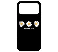 Custodia per iPhone 17 Pro Max Believe me Daisy Plant Peace Love Smile Daisy Flower