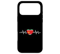 Custodia per iPhone 17 Pro Max Belle idee cadeau Coeur Drapeau de la Guadeloupe 971 gwada