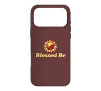 Custodia per iPhone 17 Pro Max benedetto essere acquerello sole floreale sole illustrazione