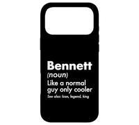 Custodia per iPhone 17 Pro Max Bennett Like A Normal Guy Only Cooler Legend King Nome