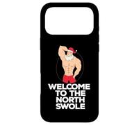 Custodia per iPhone 17 Pro Max BENVENUTO AL NORD SWOLE Natale Fit Sexy Santa Meme
