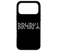Custodia per iPhone 17 Pro Max Berserker in Futhark Runes - Guerriero norreno