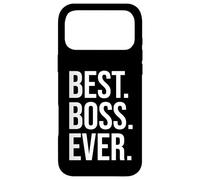 Custodia per iPhone 17 Pro Max Best Boss Ever Sign,World's Best Boss Award Work Boss Funny