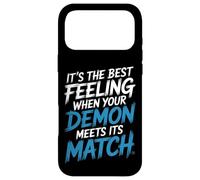 Custodia per iPhone 17 Pro Max Best Feeling When Your Demon Meets Its Match |-