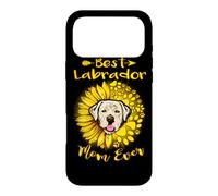 Custodia per iPhone 17 Pro Max Best Labrador Retriever Dog Mom Ever Sunflower Paw Dog Lover