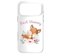 Custodia per iPhone 17 Pro Max Best Mummy - Mother's Day Cute Mom & Baby Dear Watercolor