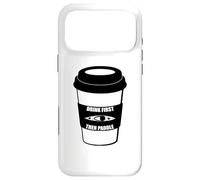 Custodia per iPhone 17 Pro Max Bevi prima il caffè e poi pagaia in kayak